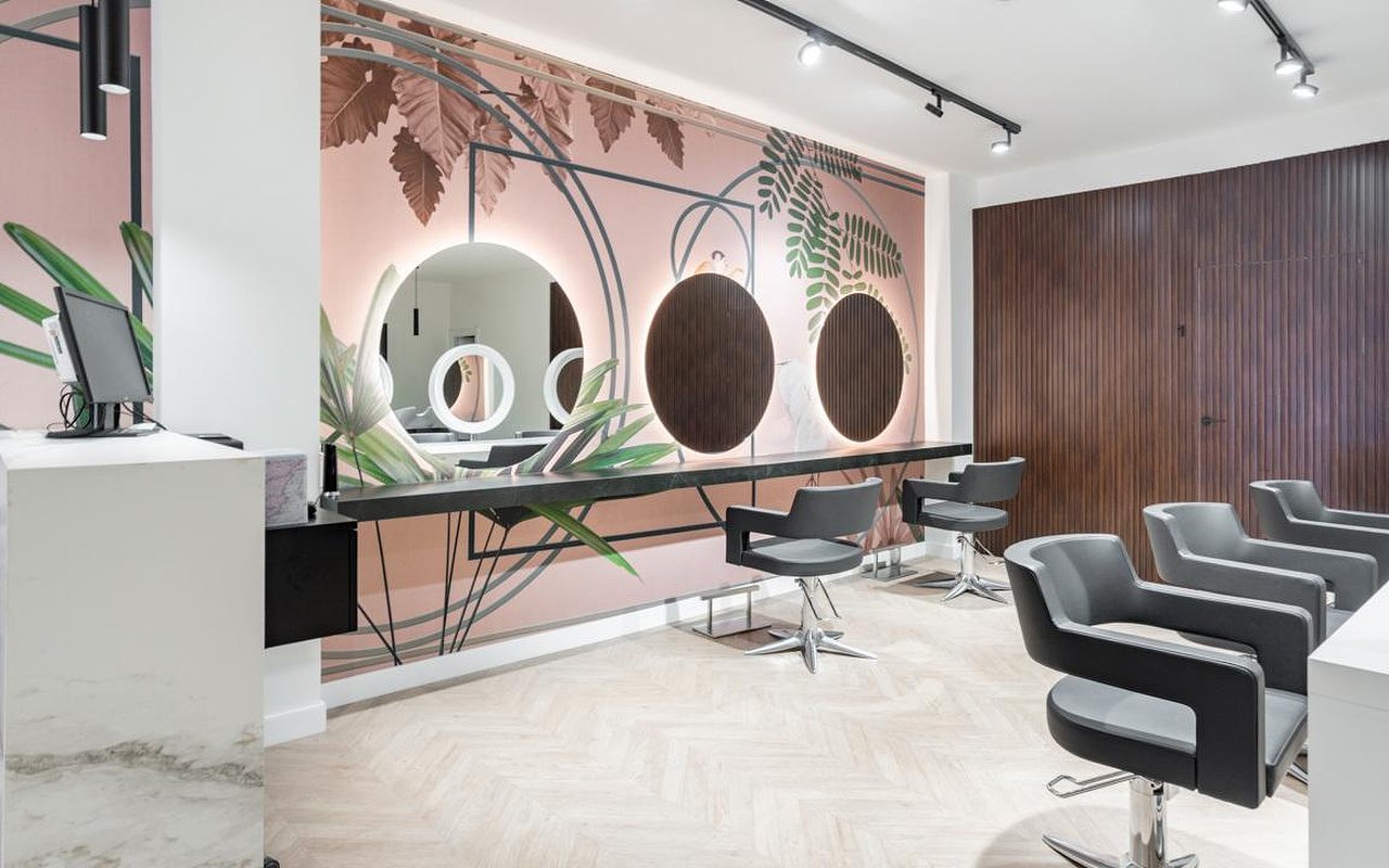 Zona de peluquería del salón